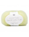 Pelote Essentials super kid mohair loves silk jaune pastel