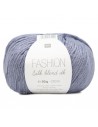 Pelote Fashion silk blend dk bleu