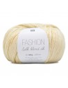 Pelote Fashion silk blend dk jaune pastel