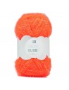 Pelote Creative Bubble orange néon