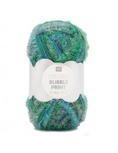 Pelote Creative Bubble print vert mix