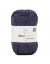 Pelote Rico baby cotton soft dk bleu foncé