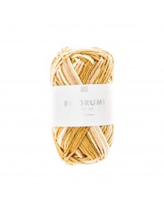 Pelote Creative Ricorumi dk print moutarde mix