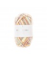 Pelote Creative Ricorumi dk print rose-jaune