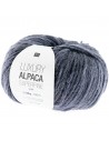Pelote Luxury alpaca superfine aran bleu gris