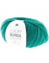 Pelote Luxury alpaca superfine aran vert