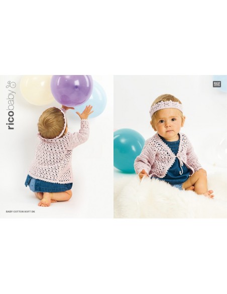 Pelote Rico baby cotton soft dk rose clair