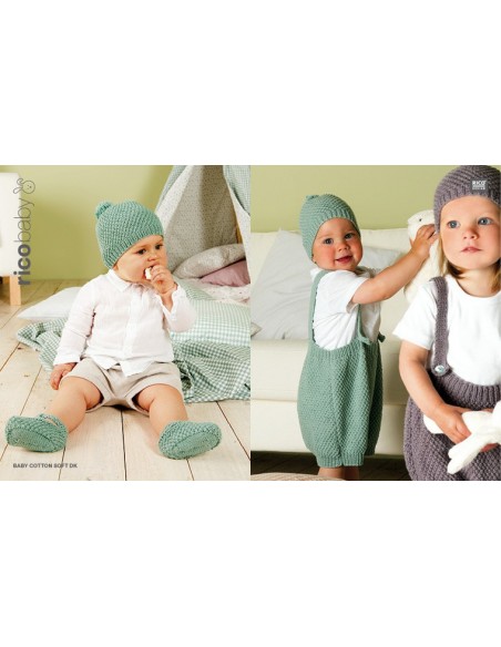 Pelote Rico baby cotton soft dk rose clair