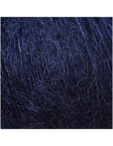 Pelote Essentials super kid mohair loves silk bleu marine
