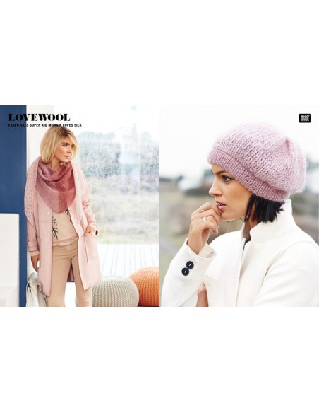 Pelote Essentials super kid mohair loves silk bleu marine