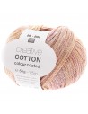 Pelote Creative cotton color coated vanille-rose