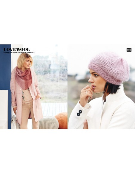 Pelote Essentials super kid mohair loves silk crème