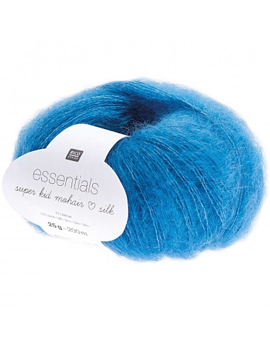 Pelote Essentials super kid mohair loves silk azur