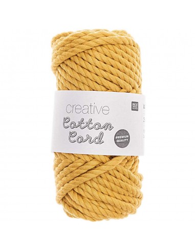 Pelote Creative cotton cord moutarde