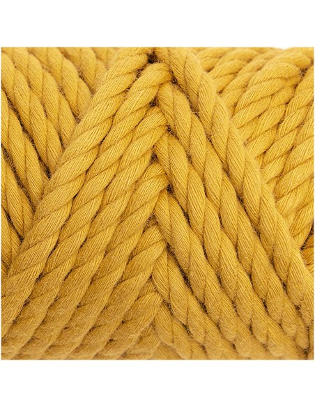Pelote Creative cotton cord moutarde