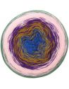 Pelote Creative wool dégradé super 6 lilas-vert