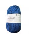 Pelote Rico socks superba premium 4 fils bleu pétrole