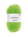 Pelote Rico socks superba premium 4 fils vert herbe