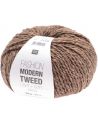 Pelote Fashion modern tweed aran poudre