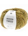 Pelote Fashion modern tweed aran jaune