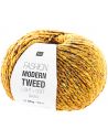 Pelote Fashion modern tweed aran moutarde