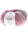 Pelote Creative melange chunky rose-bleu