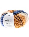 Pelote Creative melange chunky orange-bleu