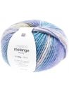 Pelote Creative melange chunky jaune-turquoise