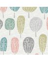 Tissu en coton Elements arbres