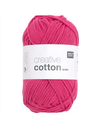 Pelote Creative cotton aran flamand rose