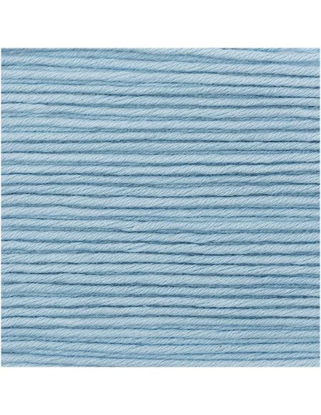 Pelote Essentials organic cotton aran bleu