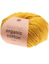 Pelote Essentials organic cotton aran moutarde