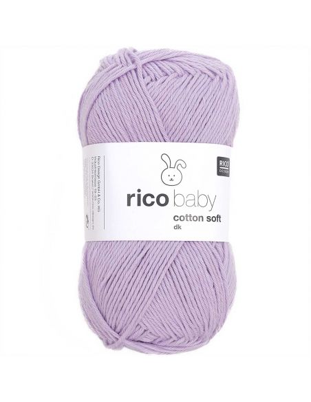Pelote Rico baby cotton soft dk violette