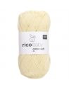 Pelote Rico baby cotton soft dk jaune pastel
