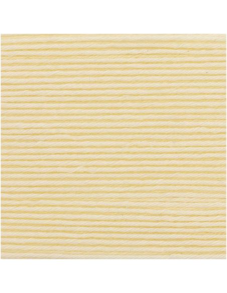 Pelote Rico baby cotton soft dk jaune pastel