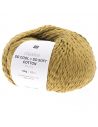 Pelote Creative so cool + so soft cotton chunky moutarde
