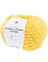 Pelote Creative so cool + so soft cotton chunky jaune pastel