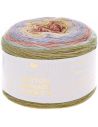 Pelote Creative cotton dégradé lucky 8 rouge-lilas