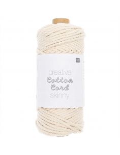 Pelote Creative cotton cord skinny écru