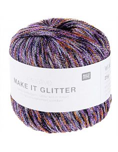 Pelote Creative make it glitter fleurs