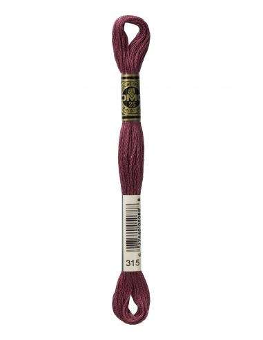 Fil à broder mouliné spécial 25 coloris 315