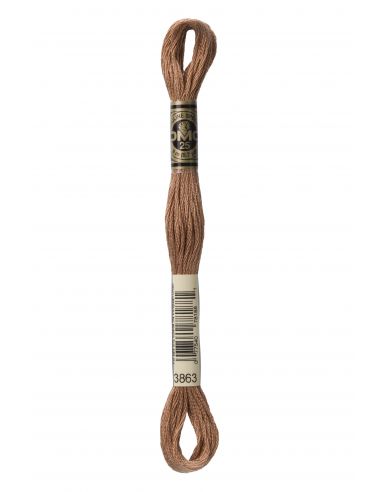 Fil à broder mouliné spécial 25 coloris 3863