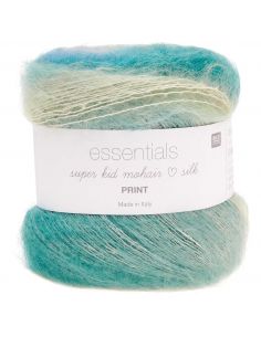 Pelote Essentials super kid mohair loves silk print spring