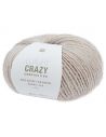 Pelote Luxury crazy composition aran crème