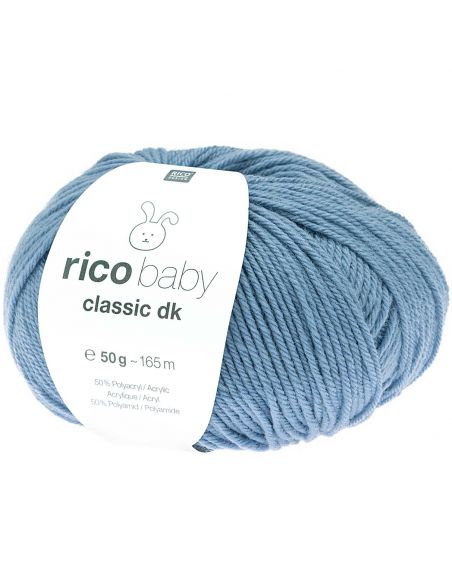 Pelote Rico baby classic dk bleu