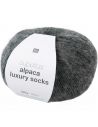 Pelote Rico socks superba alpaca luxury gris clair