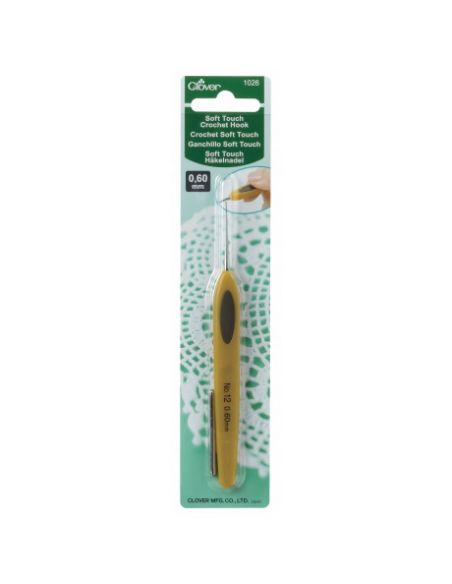 Crochet ergonomique Soft Touch 0,60mm