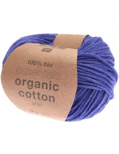 Pelote Essentials organic cotton aran violette