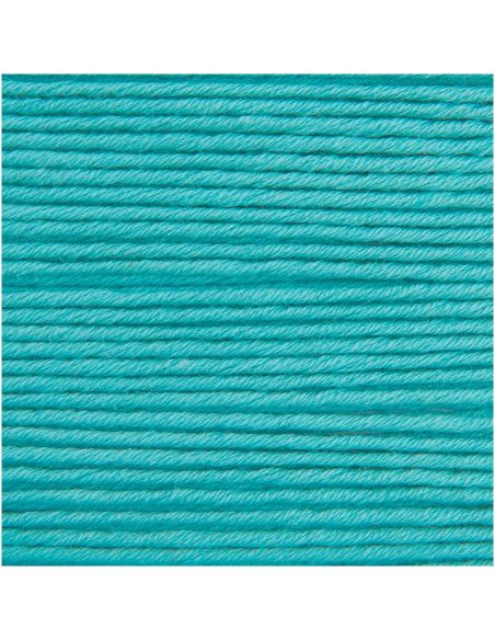 Pelote Essentials organic cotton aran turquoise