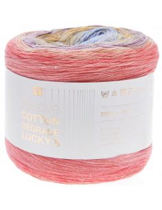 Pelote Creative cotton dégradé lucky 8 multicolor